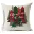 WZH Cartoon Christmas pillowcase linen decoration Christmas gift cushion cover suitable for car sofa pillowcase 45cm*45cm 14