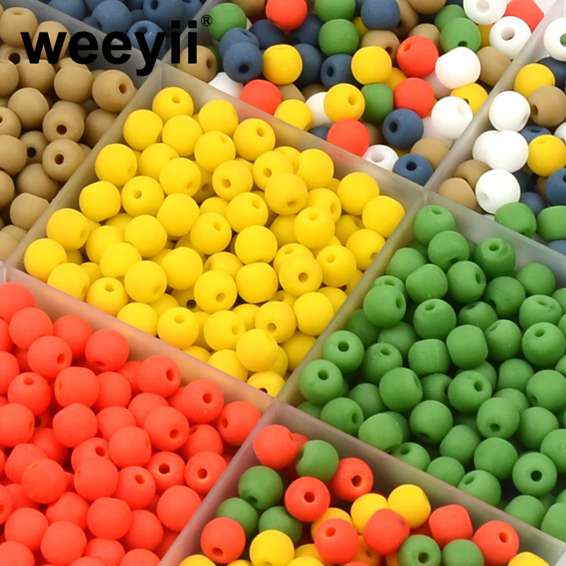 

Wholesale 4mm Charm Czech Glass Seed Beads DIY Bracelet Solid Color Glass Beads For Jewelry Making Necklace Accessories