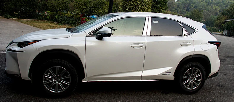 Lsrtw2017 для Lexus Nx Nx200 300h 200t автомобильная оконная Отделка Из Нержавеющей Стали Декоративные интерьерные аксессуары для формовки