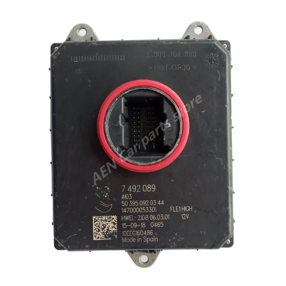 OEM 7492089 для BMW 2 𧽅 F46 i3 i8 Мини F56 X1 F48 светодиодный фар Управление модуль 63117429896 |