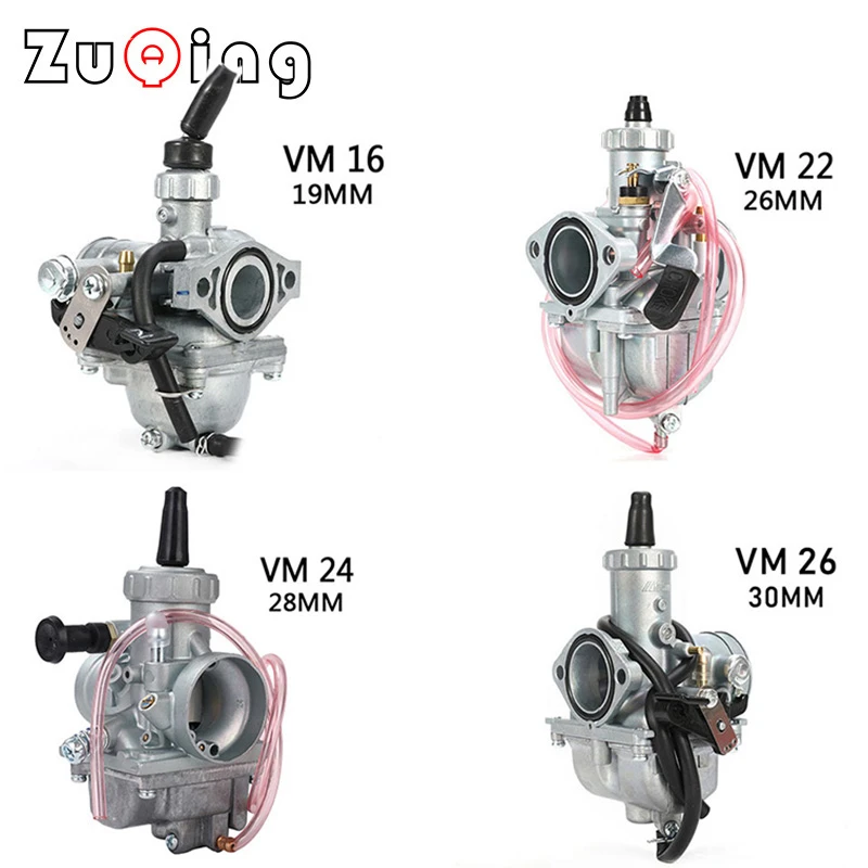 Mikuni carburador de motocicleta VM16, VM22, 26mm, VM24, 28mm, VM26, 30mm, para ATV de a 250cc|Carburador| AliExpress