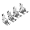 1pc Double Compensating Presser Foot Industrial Sewing Machine Steel Right&Left top stitching CD1/32 CD1/16 CD1/8 CD3/16 feet ► Photo 2/6