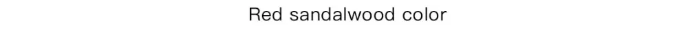 Red sandalwood color