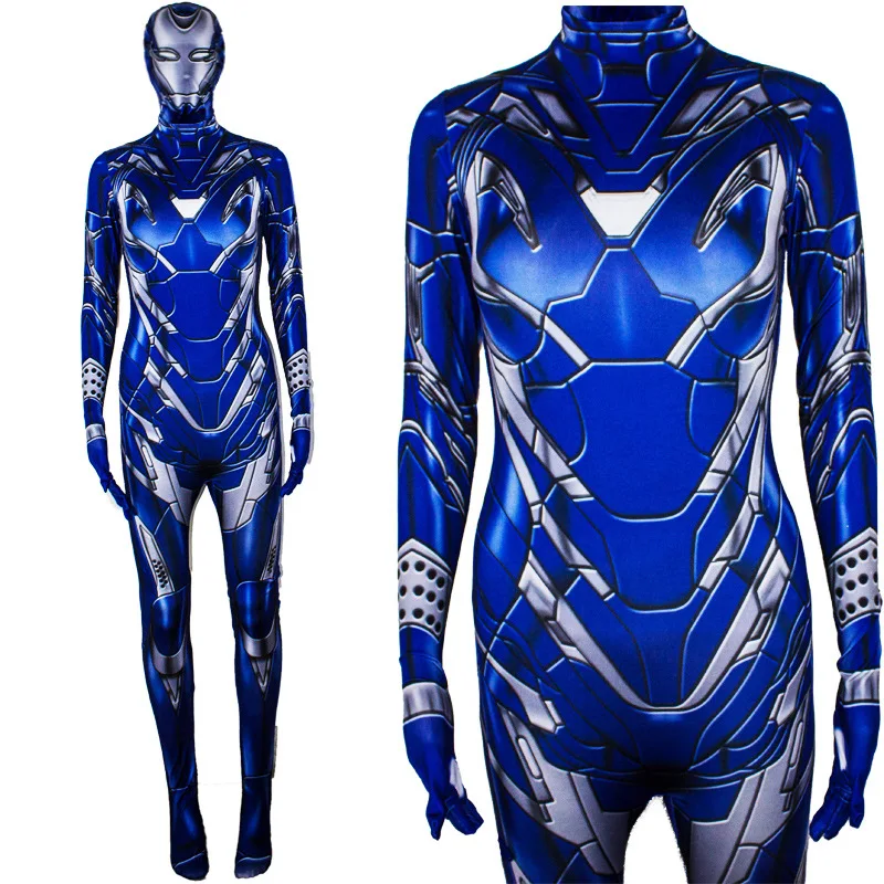 

Pepper Potts Costumes Avengers 4 Rescue Armoring Battle Suit Cosplay Halloween Costumes for Adult Carnival Party Women Men Kids