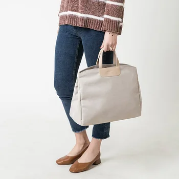 

Style Fashion Laptop bag 15.6 15.4 15 14 13.3 13 inch for Women Large Female Shoulder Tote messenger Notebook bag Oxford cloth