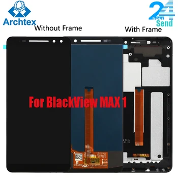 

For Original Blackview Max 1 LCD Display and Touch Screen Digitizer Assembly +Frame 6.01'' FHD+ Android 8.1