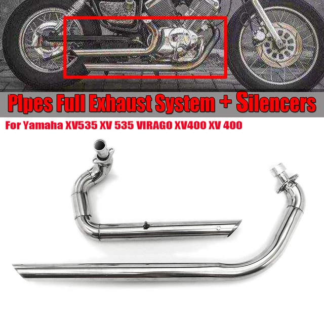 Exhaust Pipe Motorcycle Virago 535 Motorcycle Exhaust Pipe Drag