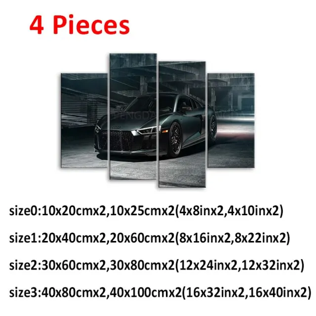 

Modular Pictures Home Decoration Car Modern On The Wall Art For Living Room Painting On Canvas Fashion Framework