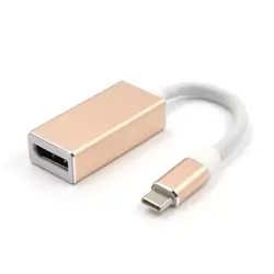 1080P USB 3,1 type C к DP адаптер USB-C для отображения портов адаптеры конвертер Поддержка 4K UHD для Macbook Pro 2015/2016/2017