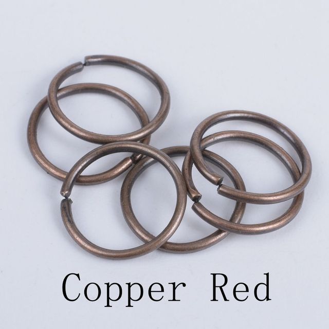 3-12mm Single Loop Open Jump Rings Diy Jewelry Making Accessories Split Rings Connectors For Jewelry Making Supplies