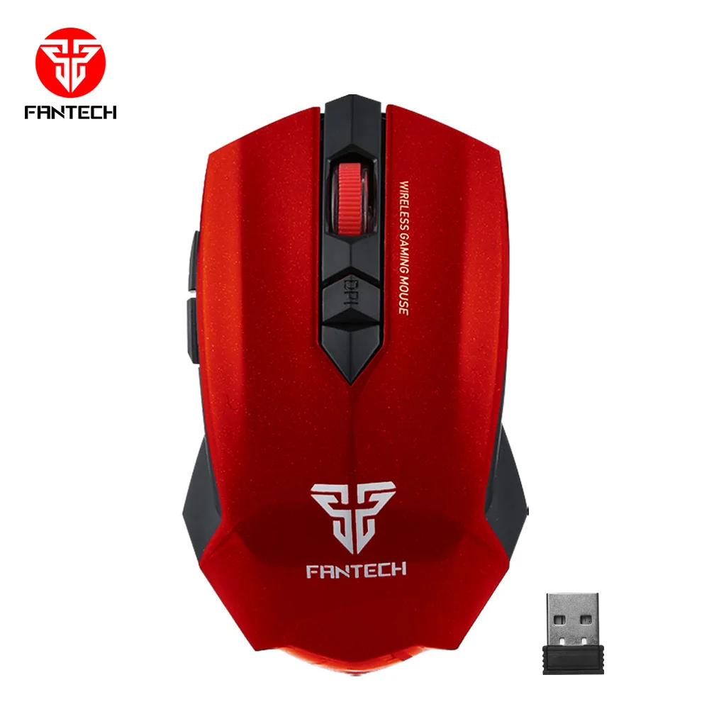 Игровая мышь FANTECH WG7 беспроводная 2 4 ГГц 10 м Wi Fi диапазон 2000 DPI эргономичная
