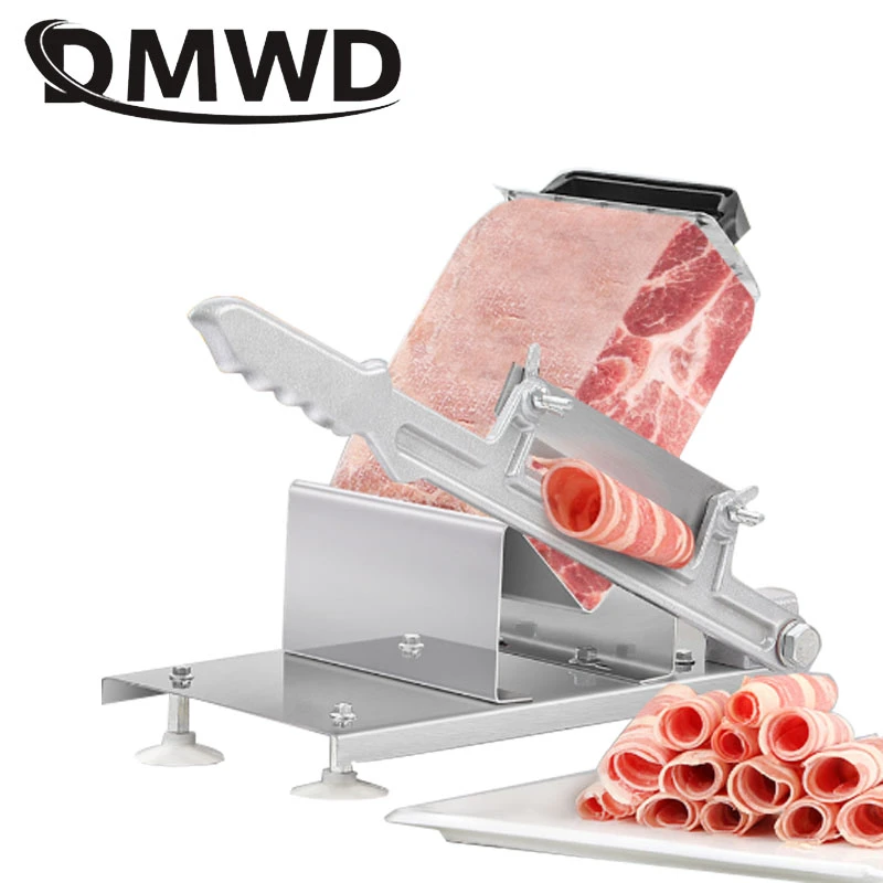 Automatic Planing Feed Meat Lamb Slicer Manual Beef Meatloaf Meat