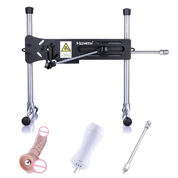 HISMITH Kliclok automatic sex machine With Vibrating Masturbator Cup Ultra Stable sex machines for adults 120W Turbo Sex Toys