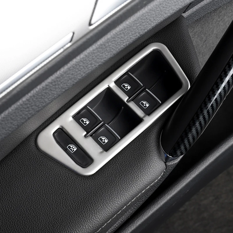 Gelinsi для Volkswagen Golf 7 Golf 7,5, автомобильный стиль, дверь, ворота, окно, кнопка подъема, переключатель, панель, крышка, наклейка, аксессуары для интерьера