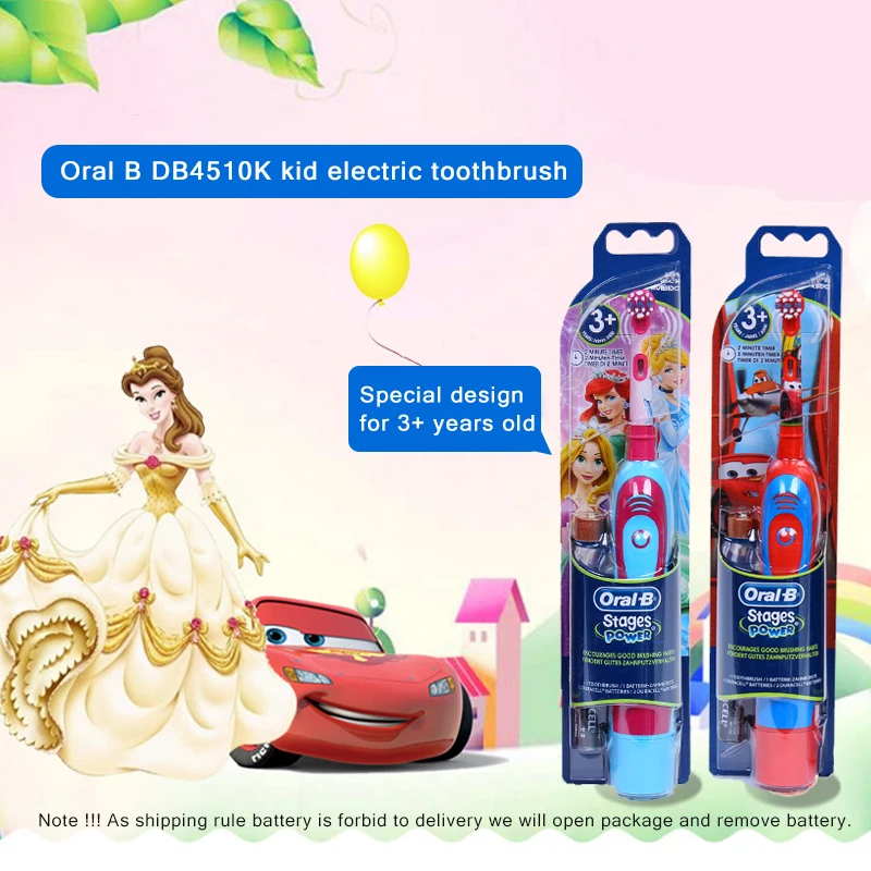 Oral B Kid Electric Toothbrush Soft Brush Head Battery Powered Changeable Brush Head Oral B Kid Electric Toothbrush Soft Brush Head Battery Powered Changeable Brush Head