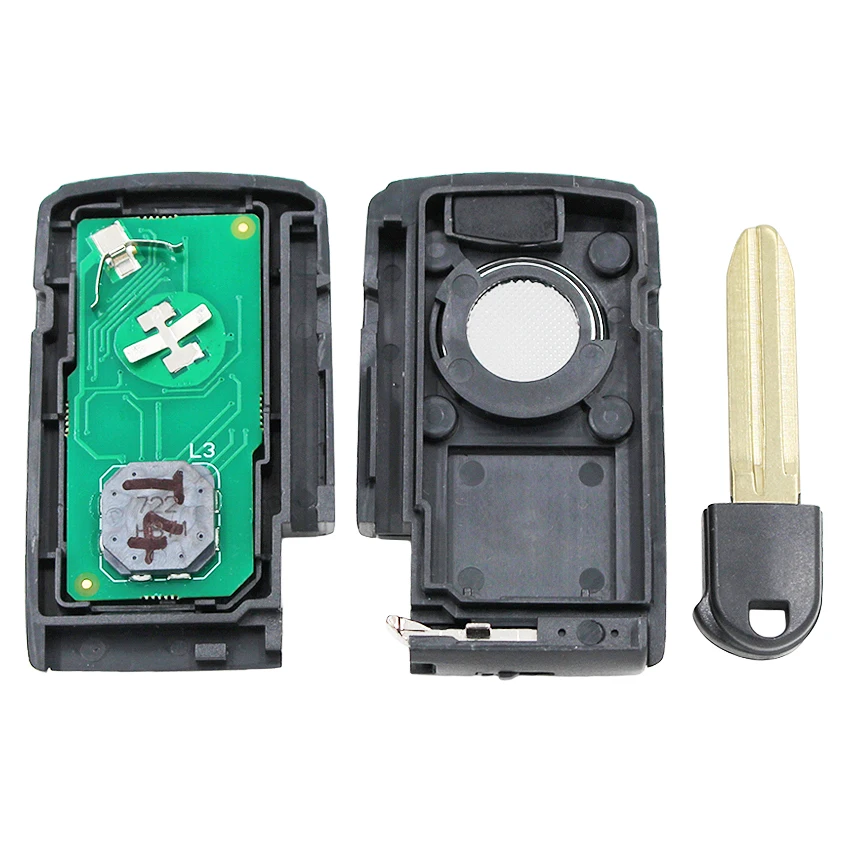 KEYECU Smart 2 кнопки дистанционного ключа fob ASK 433 МГц для Toyota Prius 2004-2009 FCC ID: B31EG-485 MOZB31EG