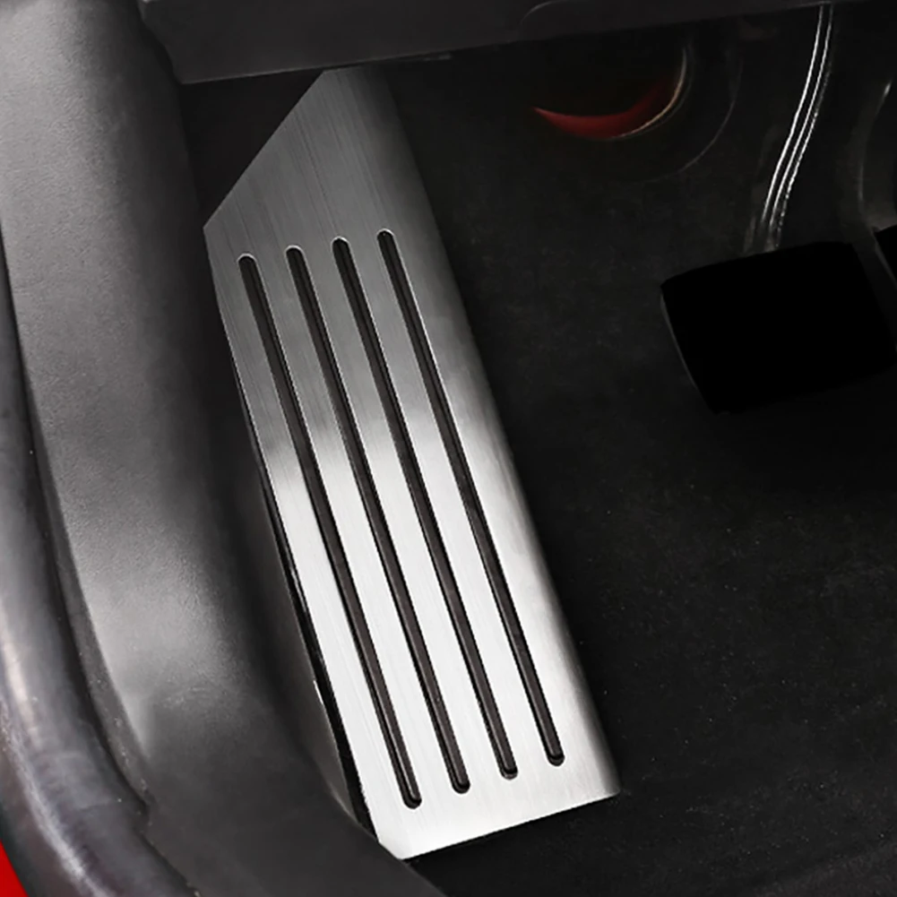 For Tesla Model 3 Aluminum Alloy Foot Pedal Pad Accelerator Gas Fuel