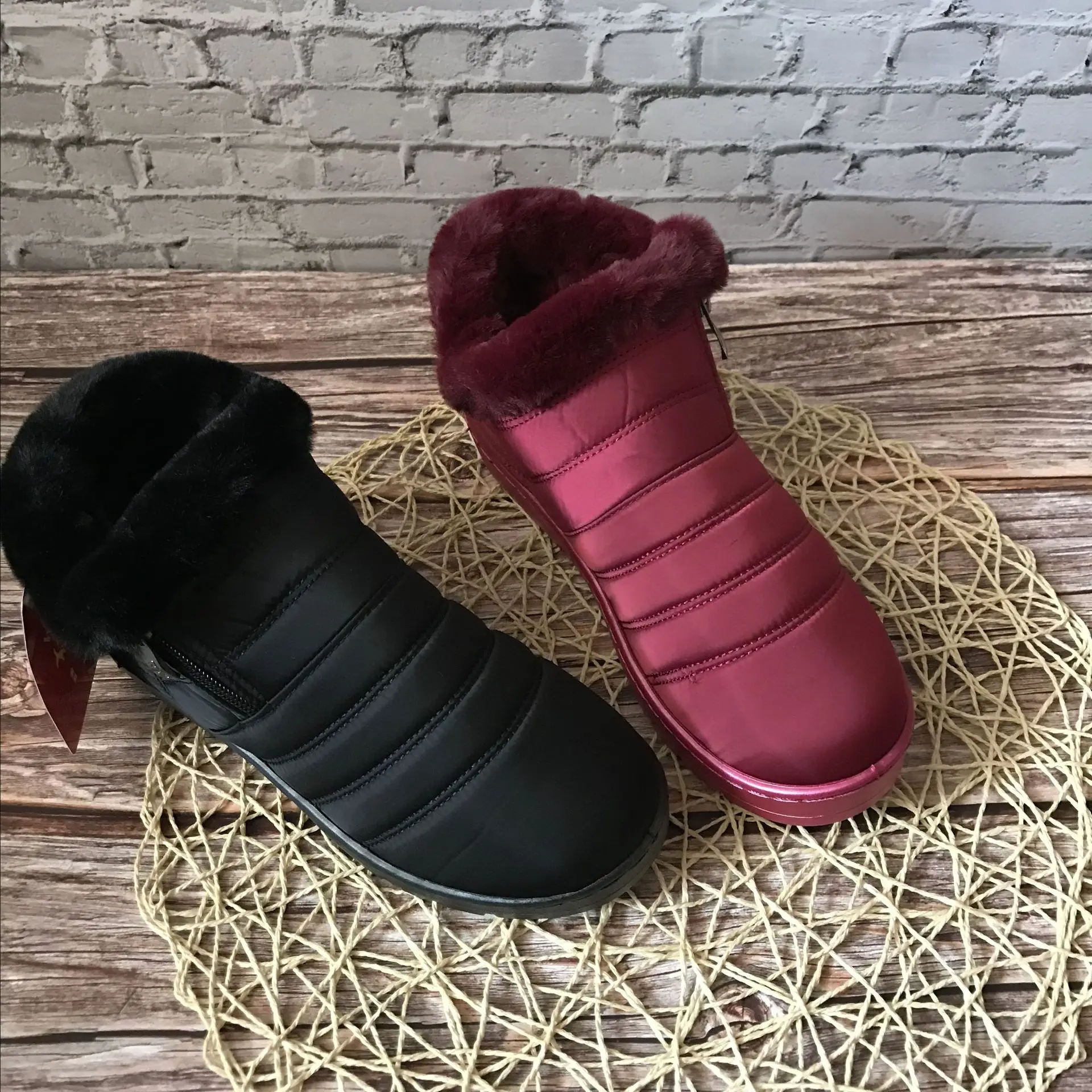 2020 New Women's Comfortable Boots Women's High Quality Woman Fashion Women's Shoes Round Toe Boots