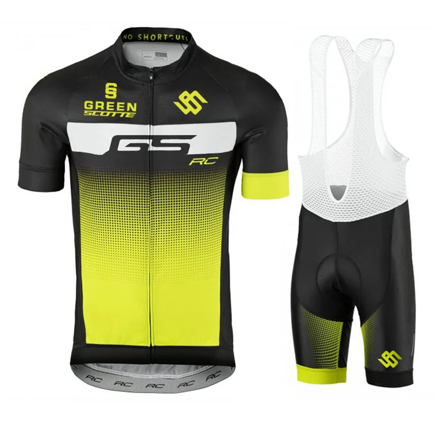 Новый GS RC Велоспорт Джерси Наборы летний велосипед триатлон Ropa ciclismo дышащий