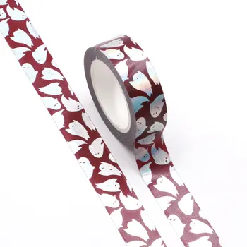 

1X 15mm*10m NEW halloween ghost design Decoration Washi Tape DIY Planner Diary Scrapbooking Masking Tape