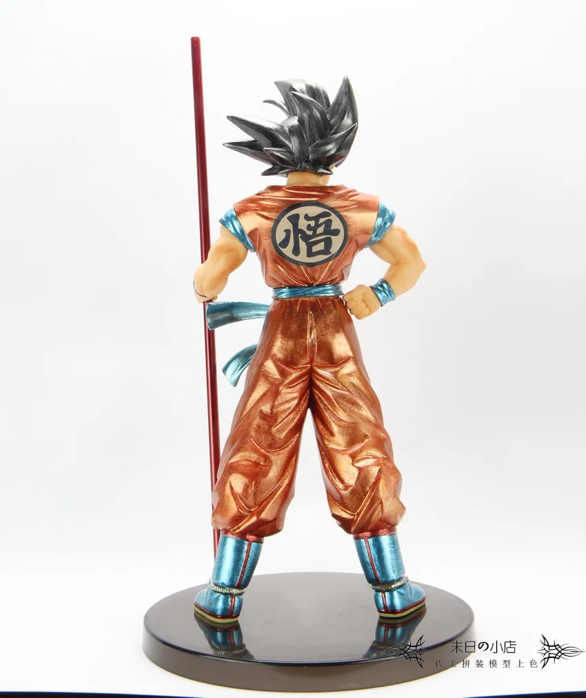 Bandai металлический цвет Дракон Шар Черный Go Sun Wukong Супер Saiyan ручной подарок
