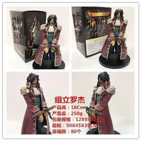 

One Piece/Sea King Group Vertical Type Roger Captain Boxed Garage Kit Decoration Model