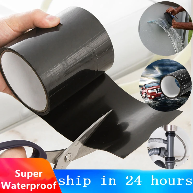 150cm Super Fix Strong Waterproof Stop Leak Seal Repair Insulating Tape