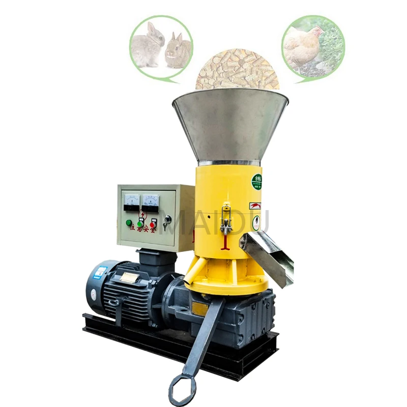 Preparing the wood chips or sawdust