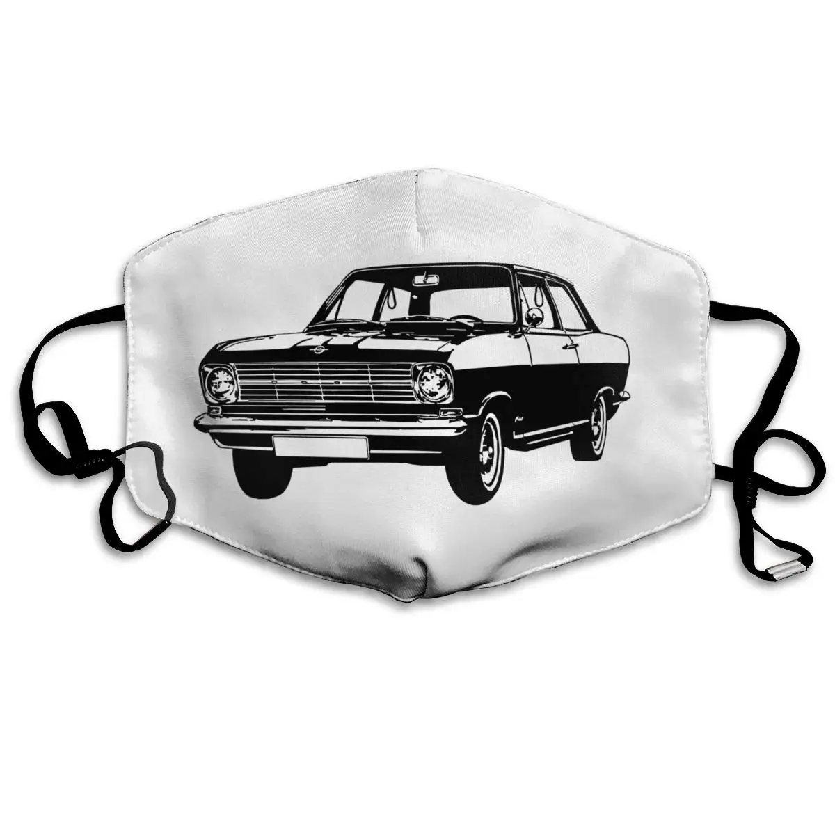 

Mouth Mask Automotive Old Car Print Masks - Breathable Adjustable Windproof Mouth-Muffle, Camping Running for Women and Men