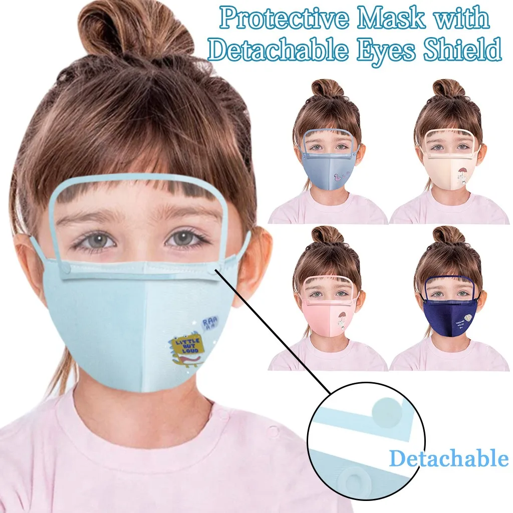 Cotton Mouth Maske Print Scarf Dustproof Breathable Kids Mouth Facemask Cover Respirator Antidust MΓ‘scara facial Cubrebocas