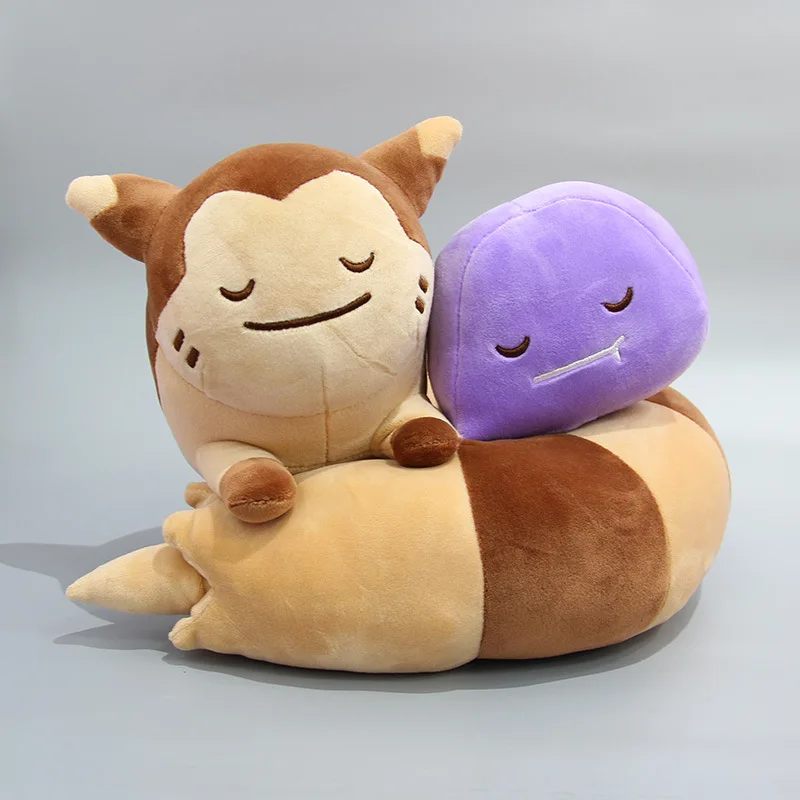 Takara Tomy Furret Plush Gengar Doll Toy Pokemon Children Birthday Christmas Gifts