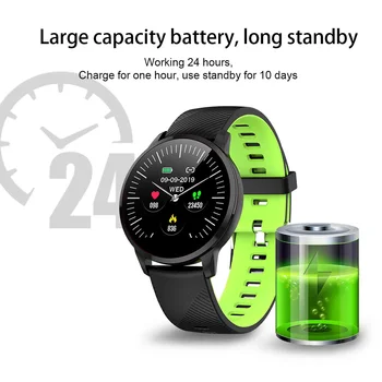 

Fitness Smart Watch Women Running Heart Rate Monitor Bluetooth Pedometer Touch Intelligent Sports Smartwatch VS H2 KW10