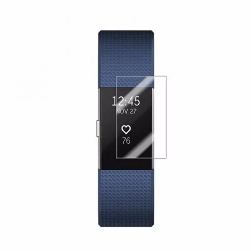 Умный Браслет, защитный чехол для экрана, пленка, закаленное стекло, не скользит, полное покрытие экрана, защитный чехол для Fitbit Charge 3