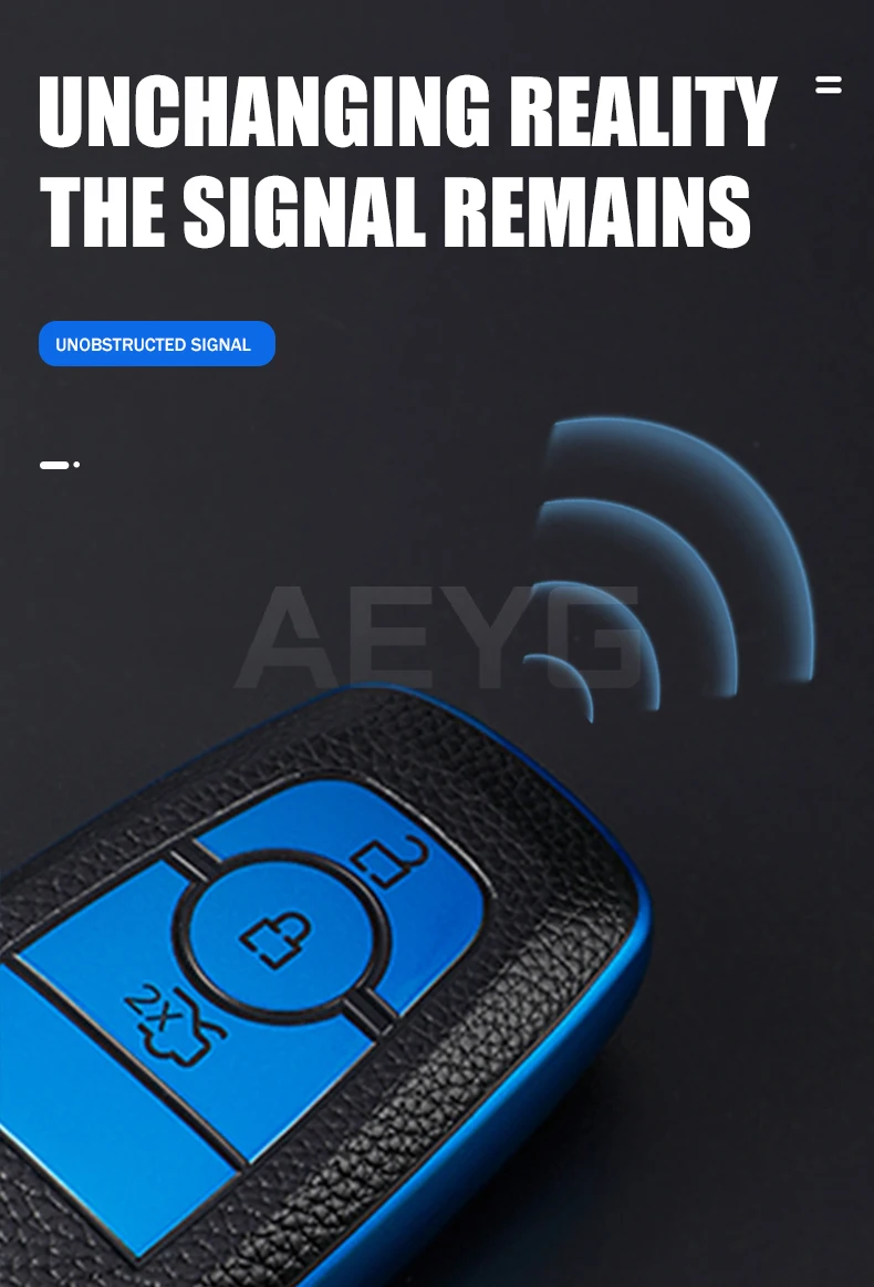 TPU Leather Car Key Case Cover Shell For Ford F-150 F-250 F-350 2018 2017 Fusion Mustang Explorer Key Holder Auto Accessories - Hb243117619184f55acc156ce825faa2fb