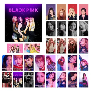 

KPOP BLACKPINK Jennie Jisoo Rose Lisa Card Concert Around Members Photo LOMO Card Small Card Creative Gift Displaying Wholesale