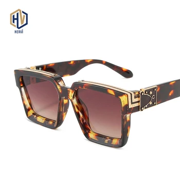 

New Square Sunglasse Women 2020 Vintage Oversize Sun Galsses Men Luxury Brand Designer Shades Glasses UV400