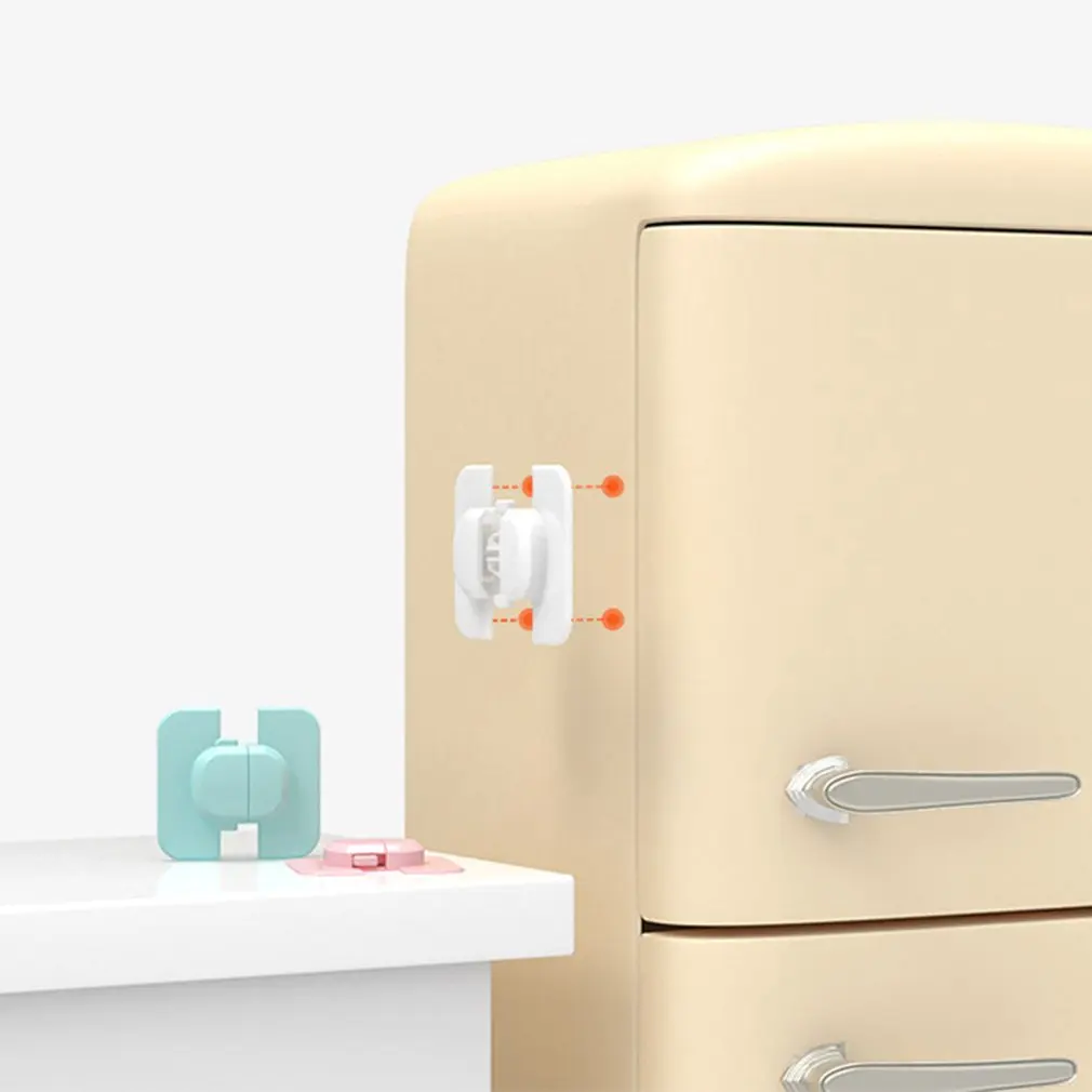 

Refrigerator Lock Safety Protective Newborn Refrigerator Special Lock Newborn Protective Lock Easy To Install Guard Lock