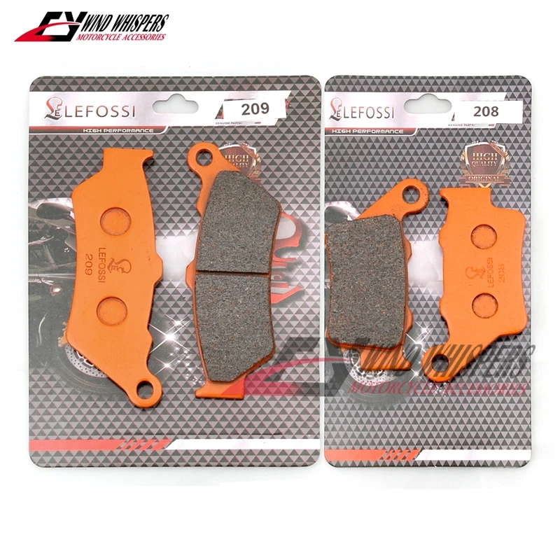 Передние и задние тормозные колодки для мотоцикла Aprilia Pegaso 650 IE 2001-2004 Trial 2006-2008 |
