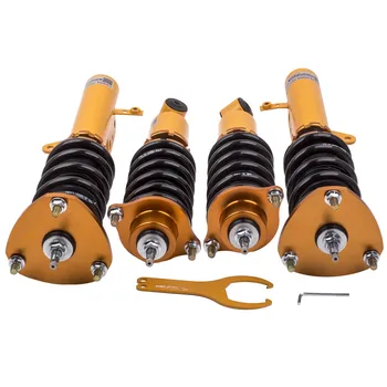 

24 Ways Adjustable Damper Height Coilover Shock Absorber for Jeep Compass 2007-2010 struts Suspension KITS
