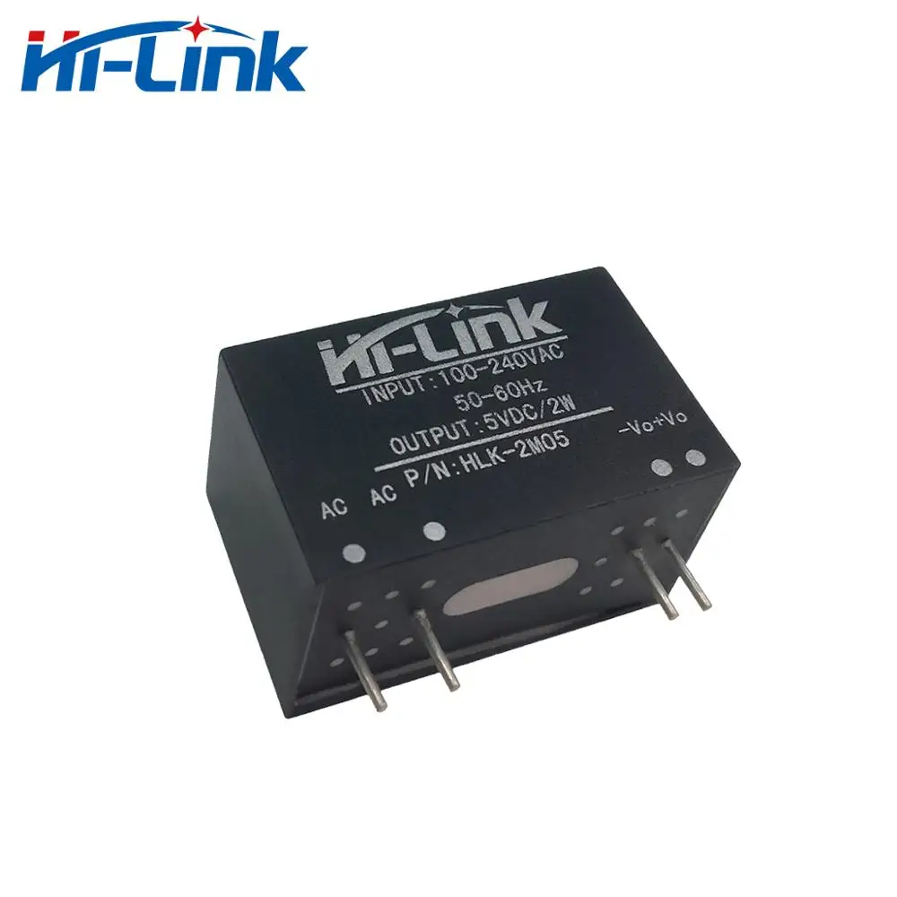 Hilink Original HLK-2M05 Single Output 2W 5V 400mA AC DC Smart Home Power Supply Module power supply switching power supply