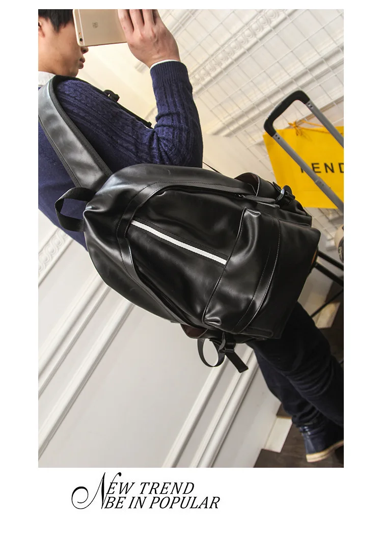New casual backpack fashion sports travel computer men's backpack Korean student backpack tide