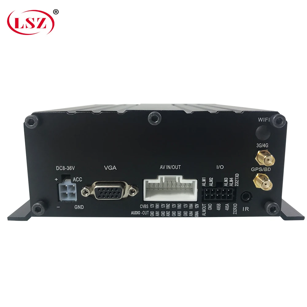 LSZ 1080P AHD GPS sd-карта 4CH 4G школьный автобус/такси/Грузовик MDVR мобильный видеорегистратор