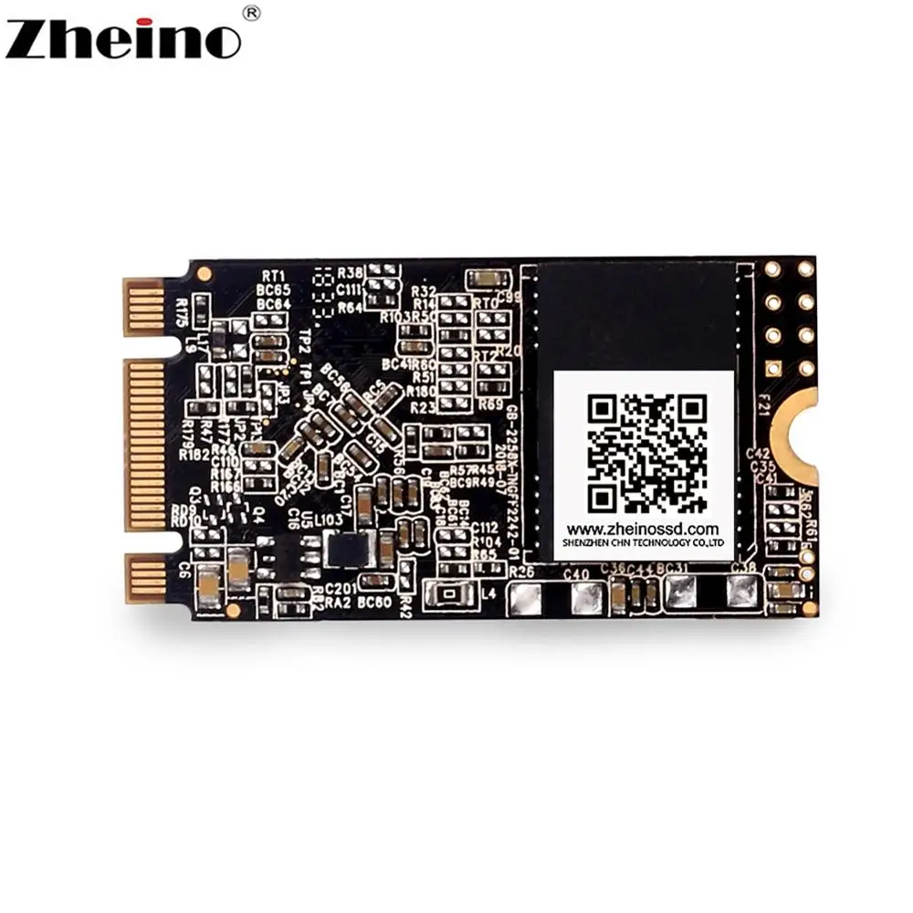 Zheino M.2 2242 256 ГБ SSD SATA NGFF Внутренний твердотельный жесткий диск для