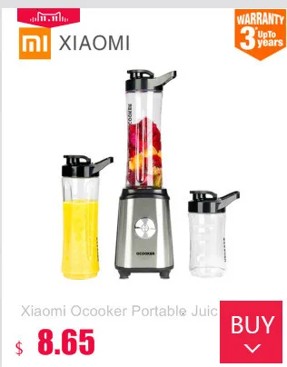Xiaomi Ocooker портативный соковыжималка Детские фрукты и овощи пособия по кулинарии машина точка переключатель 304 нержавеющая сталь 8 секунд суп