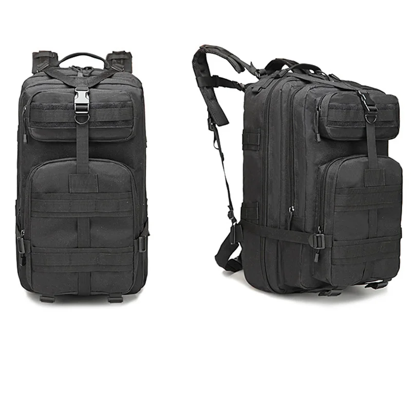 Outdoor Military Rucksacks 800D Nylon 40L Waterproof Tactical backpack Sports Camping Hiking Trekking Fishing Hunting Bags - Цвет: black
