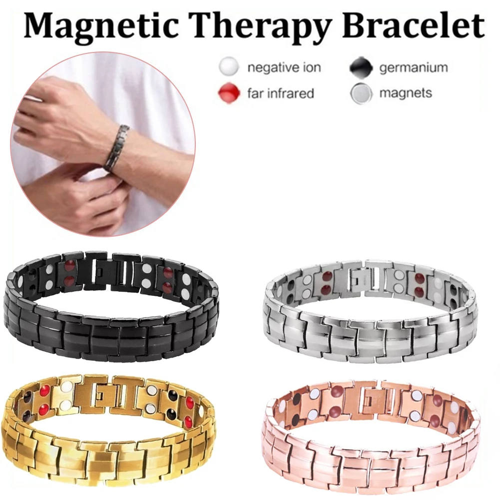 Women Men Health Care Magnetic Bracelet for Arthritis and Carpal Tunnel for Health Care Massage Tools Therapy Bracelets Wholes 1