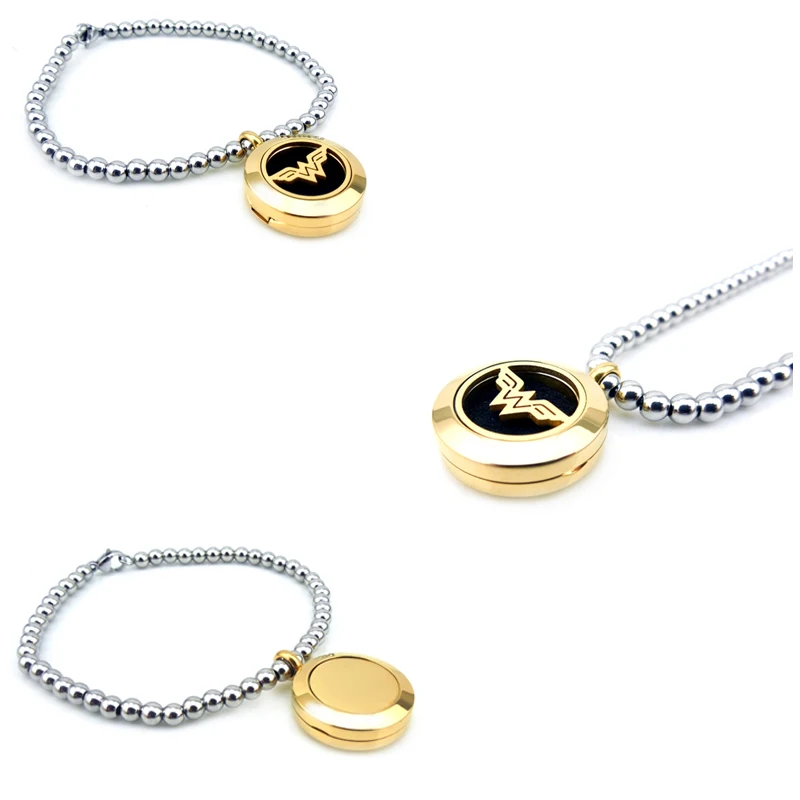 BS008-31 DIY essential oil locketbracelet expandable bangle bracelets for women stainless steel-1 