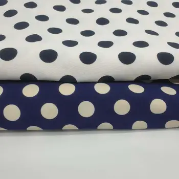

Navy White Dot Printed Fabric for Swimsuit Hot Bikini Fabric Supplier Sold By the Yard