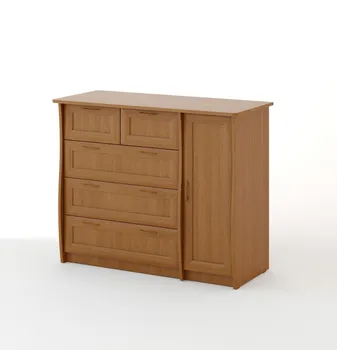

Chest of drawers (5 drawers) with a door "frame"