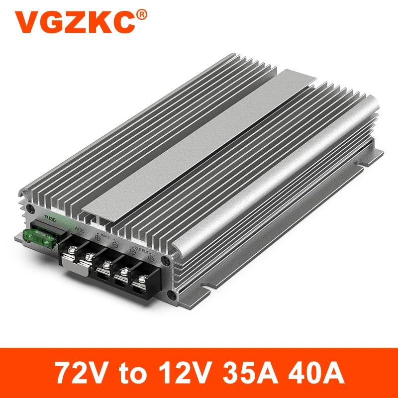 

60V72V to 12V step-down power converter 72V to 12V automotive power supply regulator module DC-DC transformer